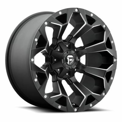 Fuel 1PC - Fuel Off Road D546 ASSAULT 17x9 8x6.5 1mm Matte Black/Milled D54617908250