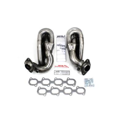 JBA Racing Headers - JBA Headers 1695S 1-5/8" SS Shorty Headers Raw for 07-14 Mustang GT-500 5.4/5.8L