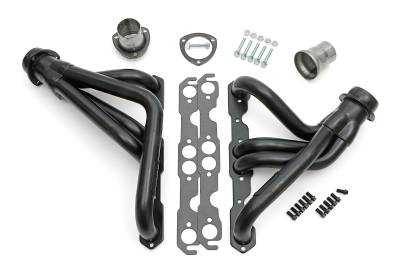 Hedman Hedders - Hedman 68260 Painted Mid-Length Exhaust Headers for 55-57 Tri-5 283-400 1-5/8"