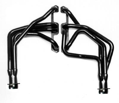 Hedman Hedders - Hedman Hedders 79170 Painted Exhaust Header for 72-91 Dodge 4WD Trucks w/273-360