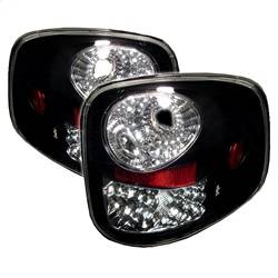 Spyder Auto - Spyder Auto 5003409 Black/Clear LED Taillights for 97-03 Ford F150 Flareside