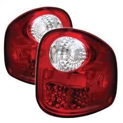 Spyder Auto - Spyder Auto 5003423 LED Red/Clear Taillights for 97-03 Ford F150 Flareside