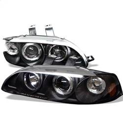 Spyder Auto - Spyder Auto 5010841 Halo Projector Headlights for 92-95 Honda Civic