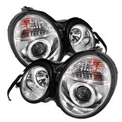 Spyder Auto - Spyder Auto 5011282 Halo Projector Headlights for 95-99 E300/E320/E420/E430
