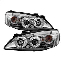 Spyder Auto - Spyder Auto 5011602 LED Halo Projector Headlights Chrome/Clear for 05-08 G6