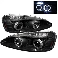 Spyder Auto - Spyder Auto 5011664 Black/Clear Halo Projector Headlights for 04-08 Grand Prix