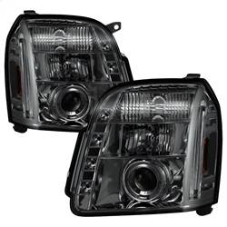 Spyder Auto - Spyder Auto 5029348 LED Halo Projector Headlights Chrome/Smoked
