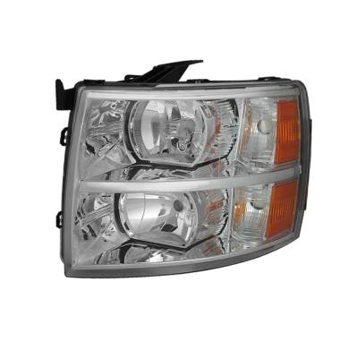 xTune Auto - xTune Auto 5076960 Chrome/Clear Crystal Headlights