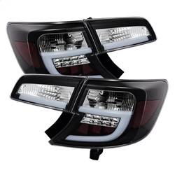 Spyder Auto - Spyder Auto 5079411 Black/Clear LED Taillights for 12-14 Toyota Camry