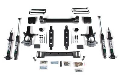 Zone Offroad - Zone Offroad ZONC61N 6.5" Lift Kit w/Zone Shocks for Silverado/Sierra 1500 RWD