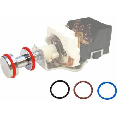Keep It Clean - Keep It Clean KICBWKA02 Retro Series Headlight Bezel w/4 Colored Rings