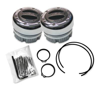 Mile Marker - Mile Marker 302 Premium Manual Locking Hubs 1 Ton Chrome Dana 44 & Dana 30 19SPL