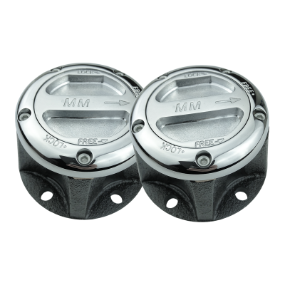Mile Marker - Mile Marker 470 Premium Manual Locking Hubs for 5-Bolt 27-Spline Jeep