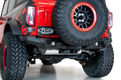 Addictive Desert Designs - Addictive Desert Designs R230141090103 Bomber Rear Bumper for 21-22 Bronco
