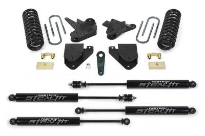 Fabtech - Fabtech K20621M Basic Lift System w/Shocks for 08-10 Ford F250 Super Duty