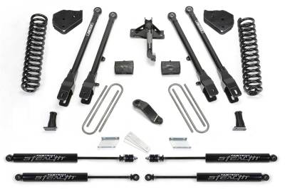 Fabtech - Fabtech K2254M 4-Link Lift Kit for 17-21 Ford F250/F350 Super Duty Gas