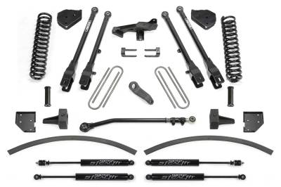 Fabtech - Fabtech K2266M 4-Link 8" Lift Kit for 17-21 Ford F250/F350 Super Duty