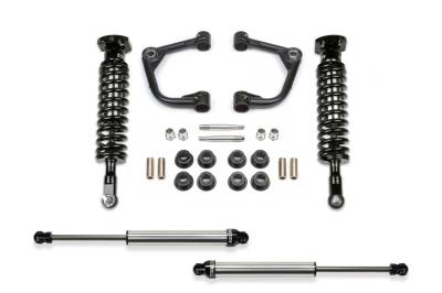 Fabtech - Fabtech K2374DL Uniball UCA 2" Lift w/DL Coilovers & Rear Shocks for 21-26 F150