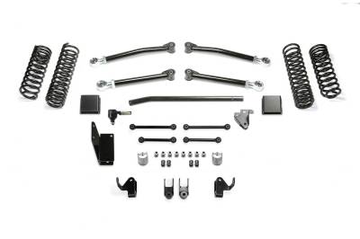 Fabtech - Fabtech K4185 2" Trail Lift Kit w/Shocks Extensions for 20-21 Jeep Gladiator JT