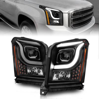 Anzo USA - Anzo USA 111535 Projector Headlight Set for 15-20 Yukon/XL