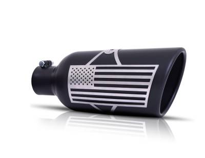 Gibson Performance Exhaust - Gibson Performance 71-1014 Patriot Series Exhaust Tip
