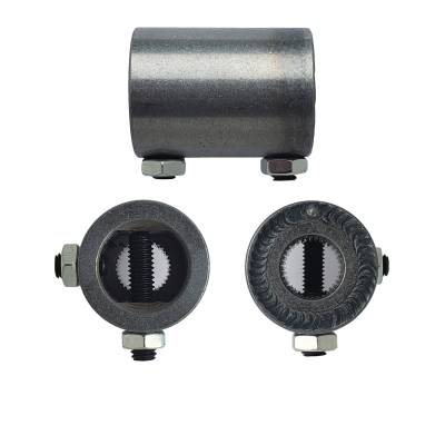 Borgeson - Borgeson 315225 Steering Coupler Steel 1"-DD x 11/16 36SPL 17mm-36