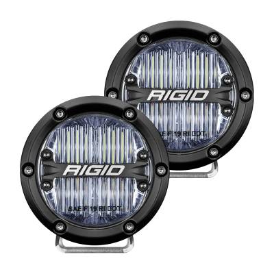 Rigid Industries - Rigid Industries 36110 360-Series DOT/SAE J583 4" White LED Fog Light Pair