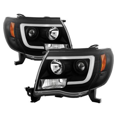 Spyder Auto - Spyder Auto 5088185 High-Power Module Low Beam Headlights Black for 05-11 Tacoma