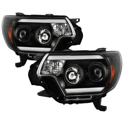 Spyder Auto - Spyder Auto 5088413 High-Power LED Module Low Beam Equipped Headlights Blk