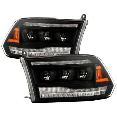 Spyder Auto - Spyder Auto 5088666 High-Power LED Module Low Beam Headlights Version 2 Blk