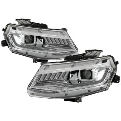 Spyder Auto - Spyder Auto 5087348 Projector Headlights for 16-18 Chevy Camaro