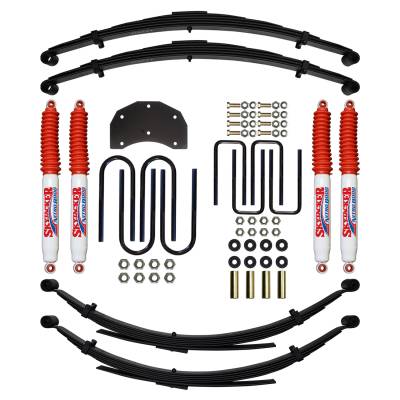 Skyjacker - Skyjacker F840MKS-N 4" Lift System w/Nitro Shocks for 86-97 Ford F150/250/350