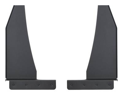 Gatorback - Gatorback Universal 1" Offset 12" Front/Rear Mud Flap Brackets Black GAA756729