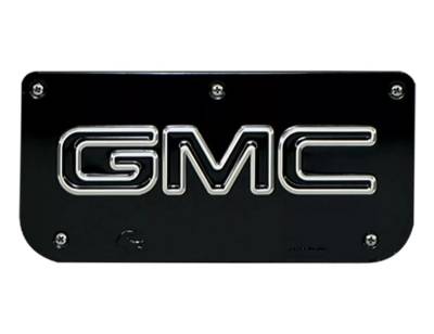 Gatorback - Gatorback Replacement 12" Mud Flap Plate Black GMC Logo GB755716