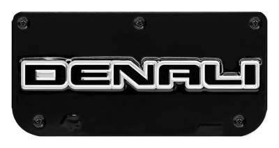Gatorback - Gatorback Replacement 12" Mud Flap Plate Black Denali Logo GB755756