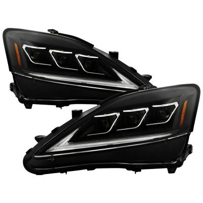 Spyder Auto - Spyder Auto 5088826 High-Power LED Module Headlights for 11-13 Lexus IS250/IS350