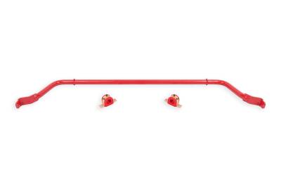 BMR Suspension - BMR Suspension SB051R Sway Bar Kit w/Bushings Rear Hollow Non-Adjustable