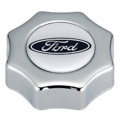 Ford Performance Parts - Ford Perf. 302-230 Screw-In Engine Oil Fill Cap Blue Oval Ford Logo for Mustang