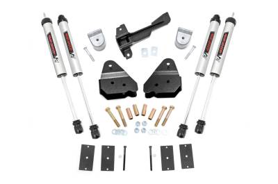 Rough Country Suspension Systems - Rough Country 41370 3" V2 Suspension Lift Kit for 19-22 Ford F150/Tremor 4WD