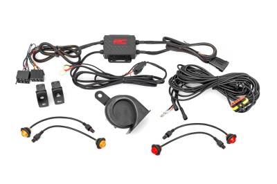 Rough Country Suspension Systems - Rough Country 99210 Universal UTV Turn Signal w/Horn Kit