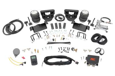 Rough Country Suspension Systems - Rough Country 10008WC Rear Air Spring Kit w/Compressor 0-6" Lift 04-14 Ford F150