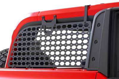 Rough Country Suspension Systems - Rough Country 51128 Rear Side Window MOLLE Panel Kit 21-25 Ford Bronco 2DR