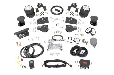 Rough Country Suspension Systems - Rough Country 100356WC Rear Air Spring/Compressor Kit 6" Lift for 19-26 RAM 1500