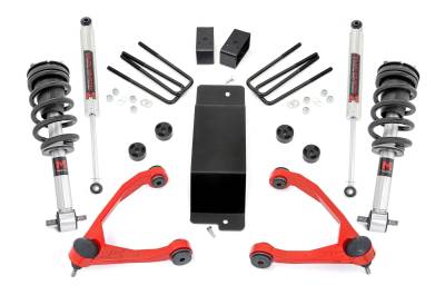 Rough Country Suspension Systems - Rough Country 19440RED 3.5" M1 Suspension Lift Kit 14-16 Silverado/Sierra 1500