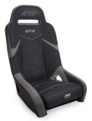 PRP - PRP GT3 High Back Suspension Seat Black/Gray EACH A7301-PORXP-203