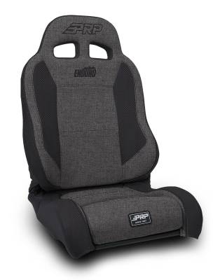PRP - PRP A8901044-54 Left Gray EnduroTrek High Back Reclining Suspension Seat Each