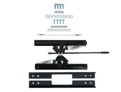 PRP - PRP C13-3SHT 3" Short Universal Seat Slider Kit Silver for UTV Rear Seats