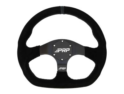 PRP - PRP 13" Comp-R Suede Wrap Steering Wheel Black/Black G250