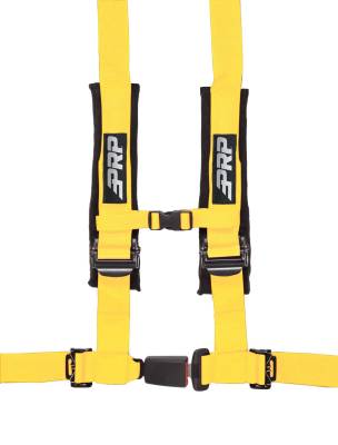 PRP - PRP 4-Point 2" Safety Belt Harness Buckle Latch Yellow Each SBAUTO2Y