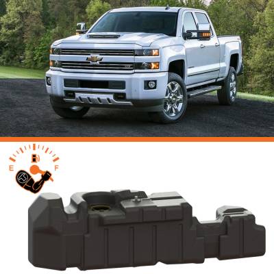 TITAN Fuel Tanks - TITAN Fuel Tanks 7010217 XXL Midship 50 Gallon Fuel Tank